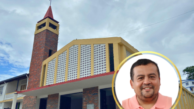 Parroquia Santa Cecilia – La Pintada – Pbro. César Augusto Acevedo Quiceno